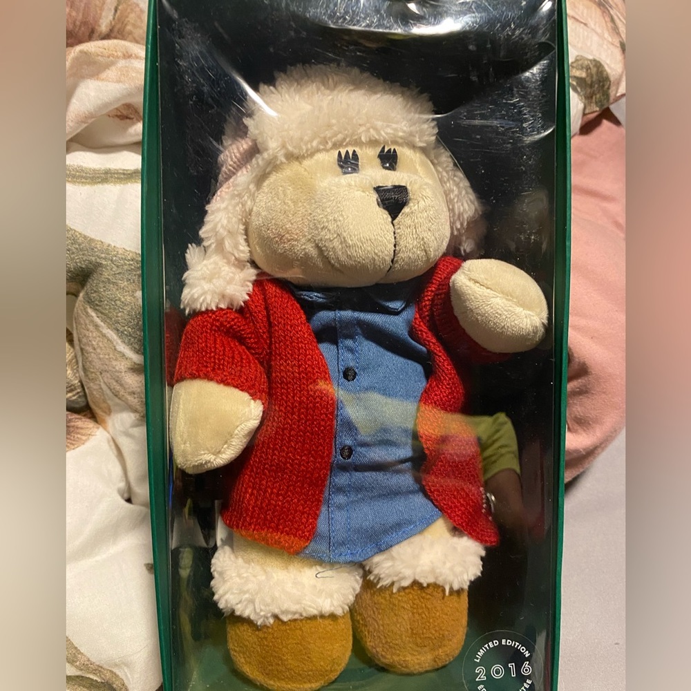 2- 2016 Limited Edition Starbucks Bears